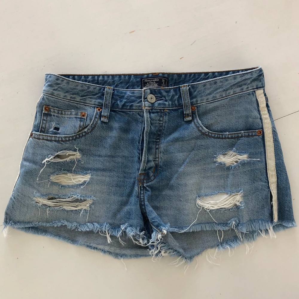 Abercrombie & Fitch Boyfriend Jean Shorts
